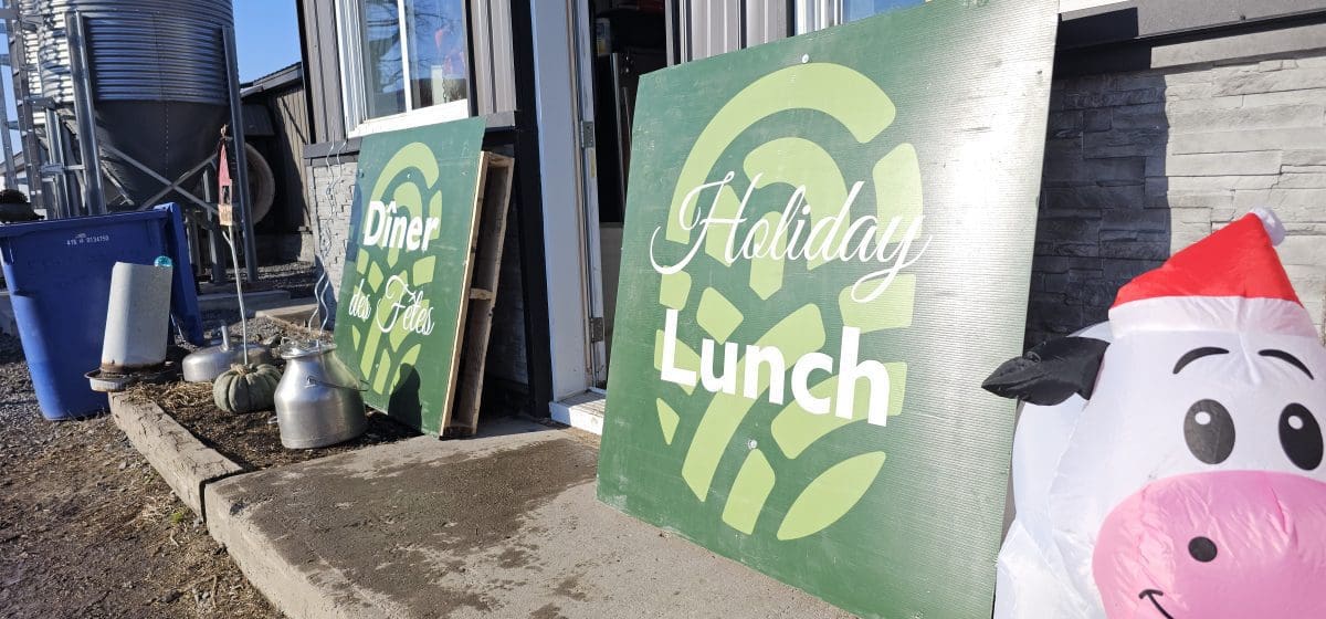  alt="Dîner des Fêtes à la Ferme Delurenic"